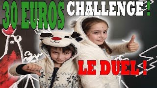 30 Euros Challenge Duel Quont Tils Achetés ?