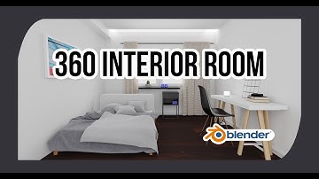 Blender - 360 Interior Room (Panorama)