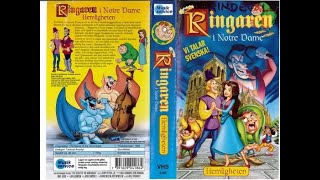 Ringaren I Notre Dame Hemligheten (1996) Vhs Svenskt Tal