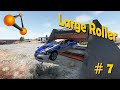 BeamNG.Drive Cars Vs Large Roller #7 | BeamNG Insane