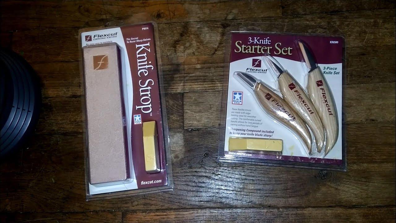 Flexcut Carving Knives, Starter Set 3 pack YouTube