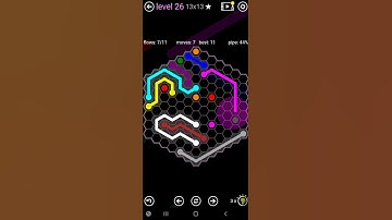 How To Solve Flow Free Hexes Premium 13x13 Mania Level 26 Board Walk Through Solution Walkthrough