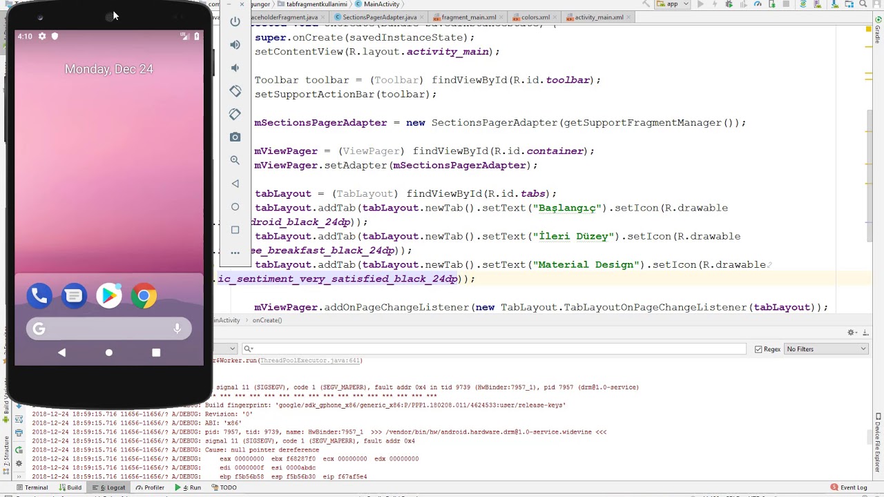 Android 2 16 Tab Fragment YouTube
