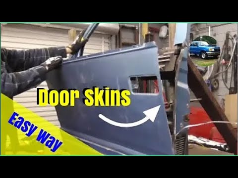 Chevy Silverado Door Skin Removal Replacement Easy Way Youtube