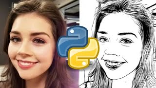 How to Convert Image into pencil sketch using Python | image to sketch using opencv screenshot 4