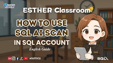 AI EASY SCAN | NEW FUNTION IN SQL ACCOUNT | ENGLISH GUIDE