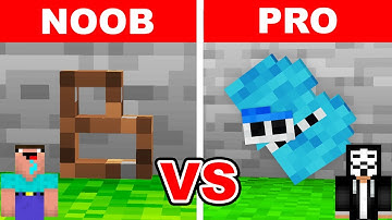 NOOB vs PRO: TINY ALPHABET LORE Build Challenge