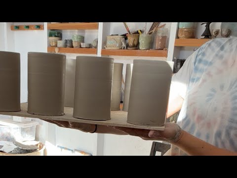 Making Ceramic Cups Livestream 