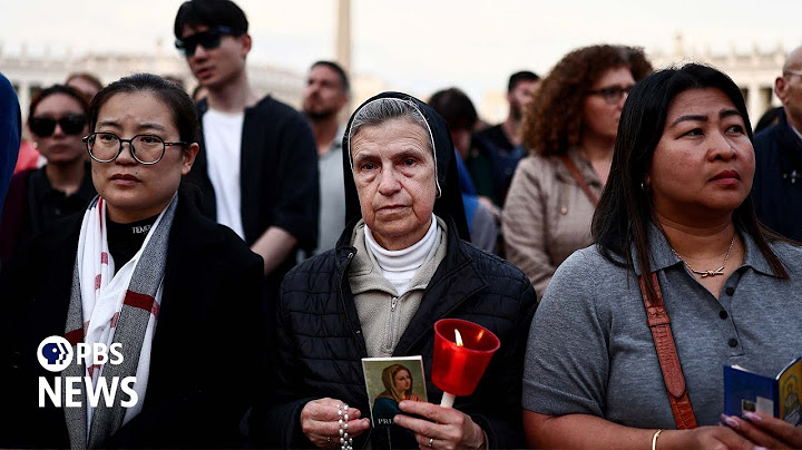 WATCH LIVE: Vatican holds first public prayer for late Pope Francis in St. Peter's Square