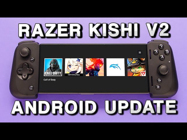 Razer Kishi V2 for Android Updated with Controller Support for  Touchscreen-only Games