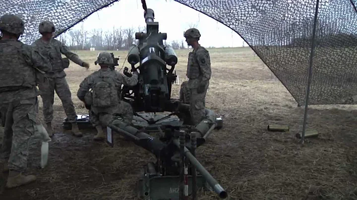 Soldiers Conduct Artillery Live Fire Exercise