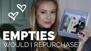 EMPTIES// Mostly Makeup