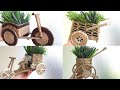 МНОГО ШИКАРНЫХ идей из ДЖУТА своими руками / 4 Jute Craft ideas