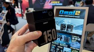 SWIT Omni2 V-mount Batteries First Look at IBC 2026
