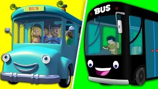 Wheels on the bus go round and round | Nursery Rhymes Collection | Kids Song
