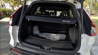 2026 Honda CR-V AWD Hybrid Cargo Trunk Cover install.