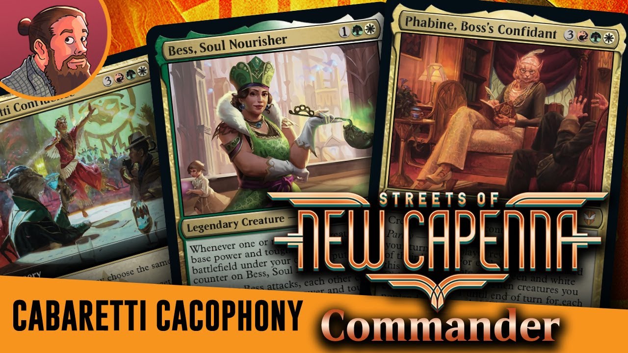 mtg new capenna commander deck list Amazon.com: Magic: The Gathering Streets of New Capenna Commander Deck –  Cabaretti Cacophony + Collector Booster Sample Pack : Toys & Games main image 0
