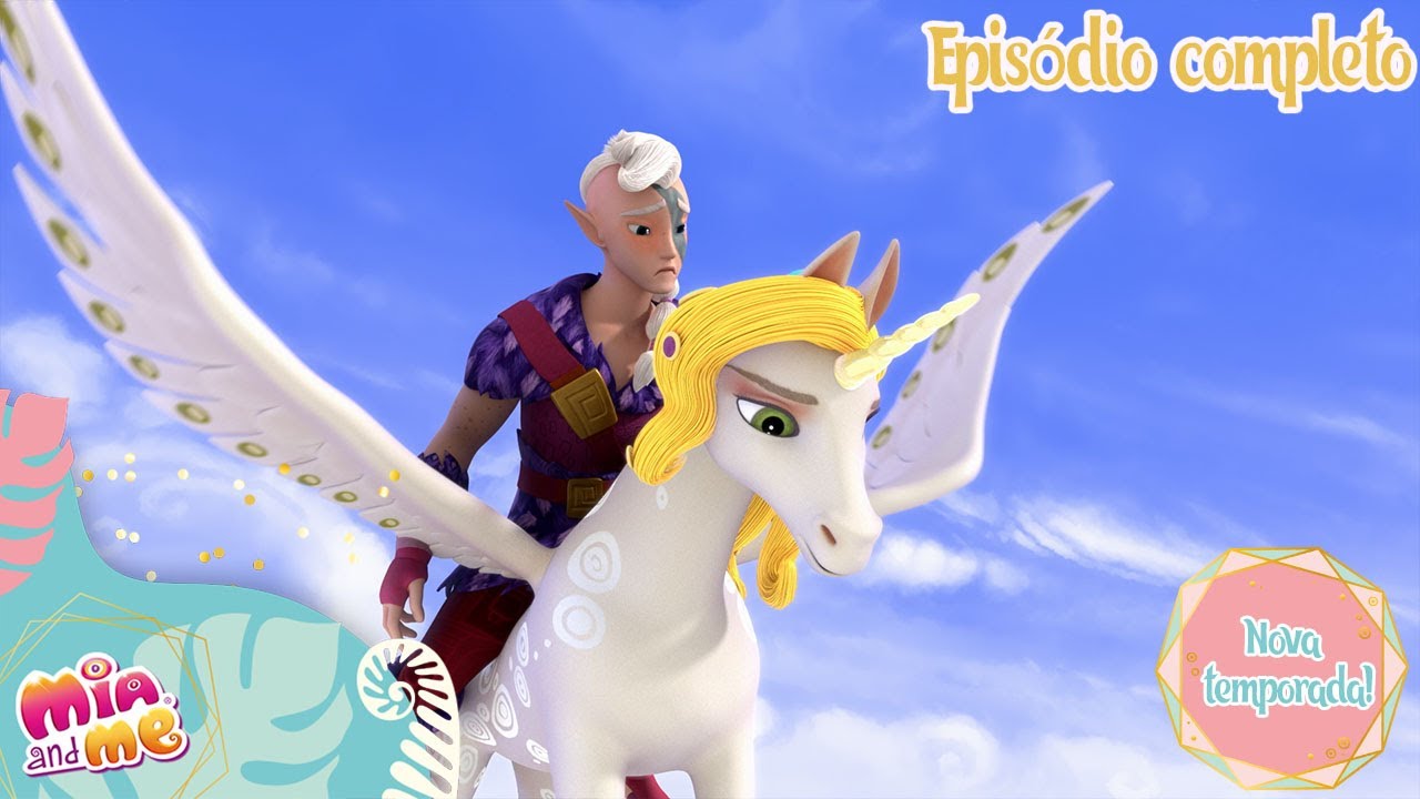 🦄NOVO TEMPORADA 4 🌈A terra do pântano e do mel🌸 | Episódio 8 completo | Mia and me