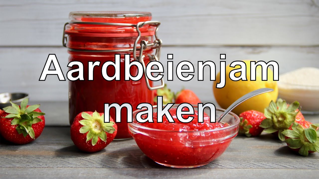 Strawberry jam recipe - YouTube Strawberry Jam Recipe - Youtube