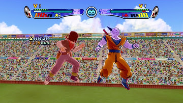Dragon Ball Z: Budokai 3, Android 17 VS Captain Ginyu! (Goku Outfit)
