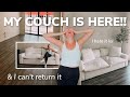 i got a couch!! *instant regret lol*
