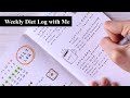 What I ate in a Week | My Diet Log | Food Journal no Calorie Counting! | Mindful Eating