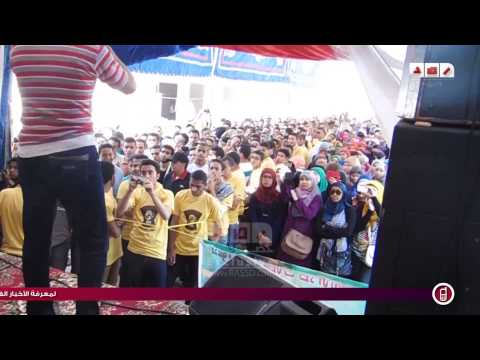 رصد خاص السلام الوطنى بنكهة ربعاوية بجامعه حلوان