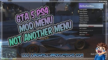 {GTA 5 1.27} PS4 MOD MENU! - NOT ANOTHER MENU - SHOWCASE! 5.05 ONLY!