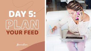 Organize your Instagram feed aesthetic. Perfect Instagram feed challenge, Day #5