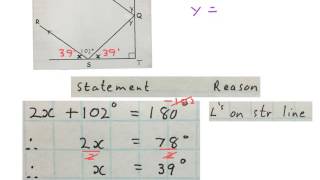 geometry lines angle and triangles 2 (mathdou)