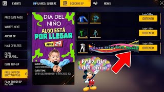 🎊 NUEVOS REGALOS SORPRESA 🥳 POR DÍA DEL NIÑO EN FREE FIRE LATAM