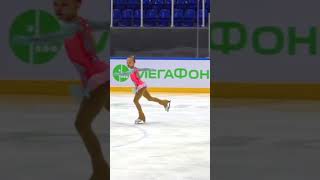 Как это было: первая программа😊 #figureskating #фигурноекатание #фигуристка