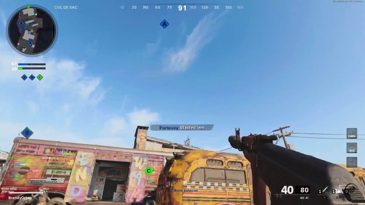 Weird stim glitch Black Ops Cold War