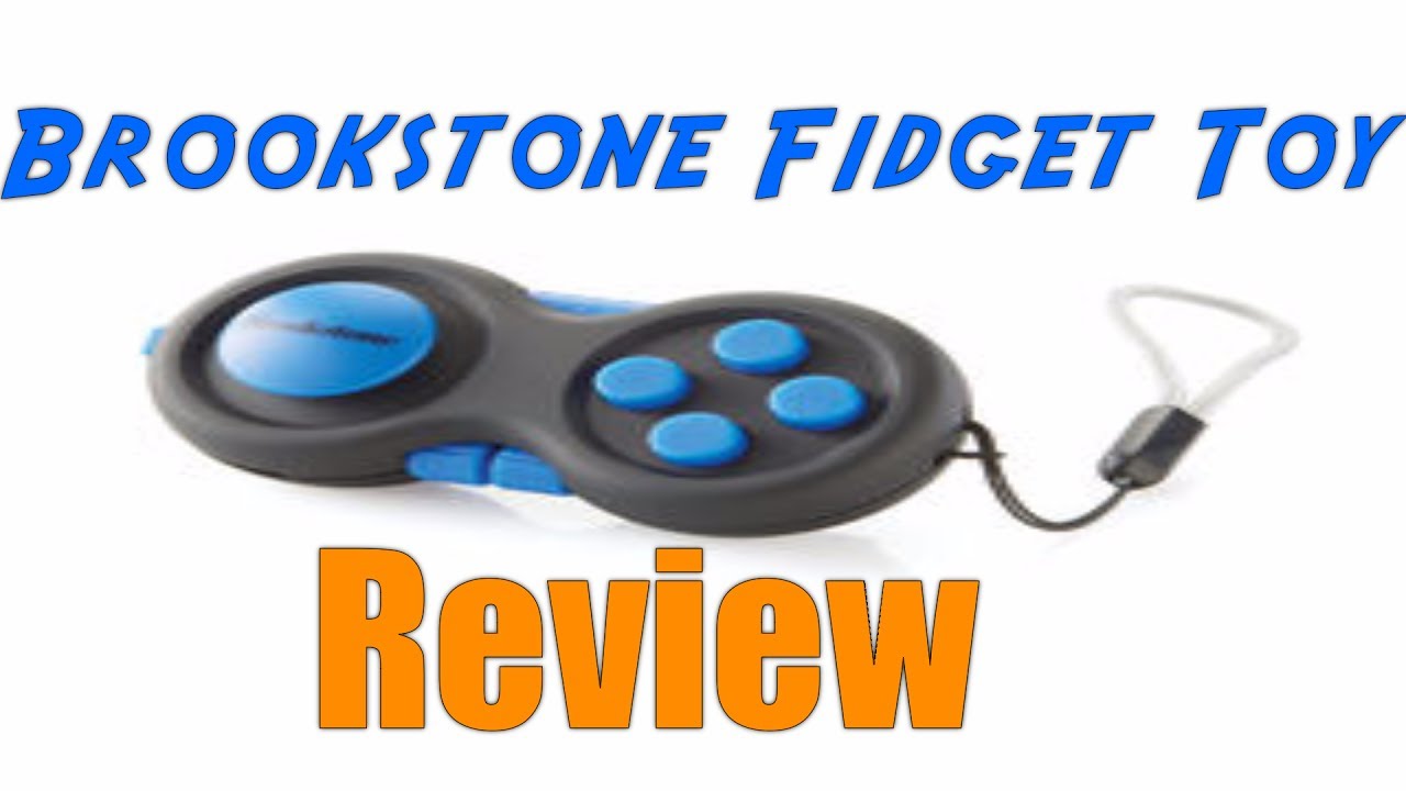 Brookstone fidget toy review! - YouTube