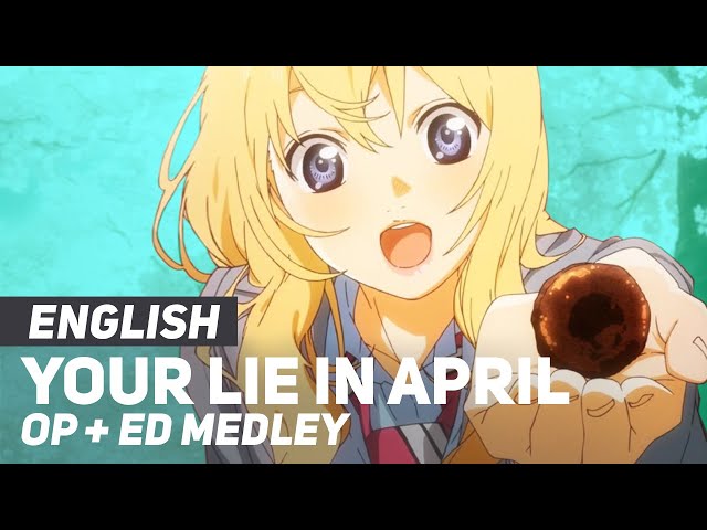 Your Lie in April - MEDLEY (All Openings + Endings) | ENGLISH ver | AmaLee u0026 Dima class=