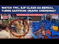 Bengal: Violence Hits Results Day As BJP, TMC Clash| Watch Cooch Behar, Asansol Drama| Saffron Rise?