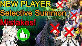 2022- Selective Summon Mistakes! - New Player Epic Seven Guide!