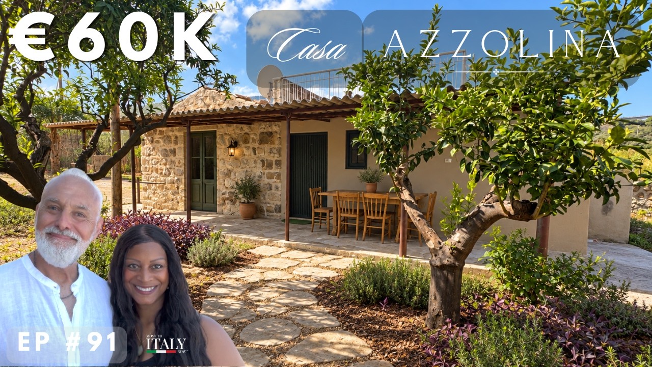 Move to Italy for €60k - Countryside Home with Orchard & Sea View