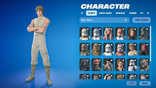 Fortnite All Star Wars Skins (2019 - 2024)