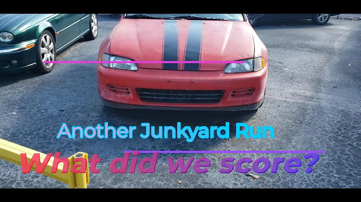 Another Budget Junkyard Run. What did we Score? #budget #honda #build #diy #junkyard #fun #cheap