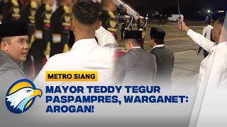 Mayor Teddy Jadi Sorotan Usai Tegur Paspampres yang Payungi Prabowo - [kilas Siang]