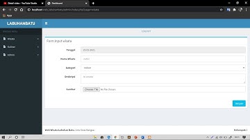 Kelompok 5 - Presentasi Web Wisata LabuhanBatu (UAS Pemrograman Web 2)