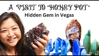 Exploring "Honey Pot" Crystal Shop in Las Vegas, Art district.