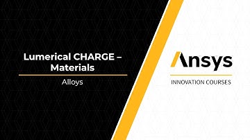 Materials Models Using Ansys Lumerical CHARGE – Lesson 2, Part 3