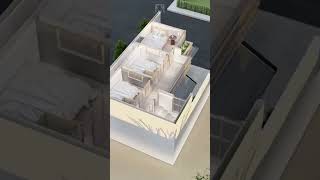 Desain rumah Lahan tanah 60m2 2 lantai