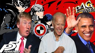 Obama, Biden & Trump Debate Persona 3,4 & 5