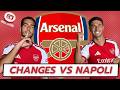 Arsenal latest news: Changes vs Napoli | Gabriel farce | Havertz's form | Ballon D'or nomination