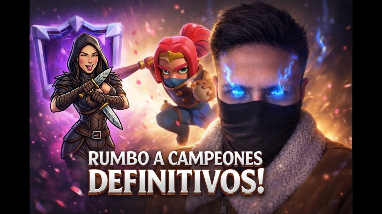 ⚡🔥CAMINANDO PARA EL TOP MUNDIAL!!! DE A POCO JAJ. JUGANDO CON GENTE Y PRONTO SORTEO DE PASE ROYALE🔥⚡
