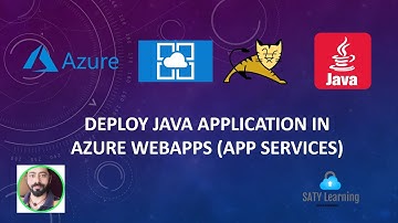 Deploy java application in Azure webapps (App services)