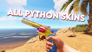 All Python Revolver Skins - Rust